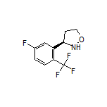 (R)-3-[5-Fluoro-2-(trifluoromethyl)phenyl]isoxazolidine