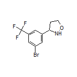 3-[3-Bromo-5-(trifluoromethyl)phenyl]isoxazolidine