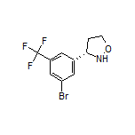 (S)-3-[3-Bromo-5-(trifluoromethyl)phenyl]isoxazolidine