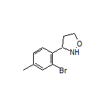 3-(2-Bromo-4-methylphenyl)isoxazolidine