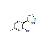 (R)-3-(2-Bromo-4-methylphenyl)isoxazolidine