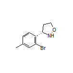 (S)-3-(2-Bromo-4-methylphenyl)isoxazolidine