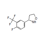 3-[4-Fluoro-3-(trifluoromethyl)phenyl]isoxazolidine