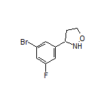 3-(3-Bromo-5-fluorophenyl)isoxazolidine