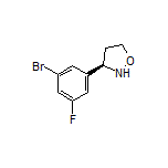 (R)-3-(3-Bromo-5-fluorophenyl)isoxazolidine