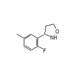 3-(2-Fluoro-5-methylphenyl)isoxazolidine