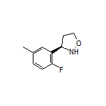 (R)-3-(2-Fluoro-5-methylphenyl)isoxazolidine