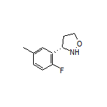 (S)-3-(2-Fluoro-5-methylphenyl)isoxazolidine