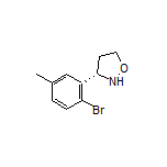 (S)-3-(2-Bromo-5-methylphenyl)isoxazolidine