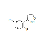 3-(5-Chloro-2-fluorophenyl)isoxazolidine