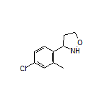 3-(4-Chloro-2-methylphenyl)isoxazolidine