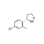 (S)-3-(4-Chloro-2-methylphenyl)isoxazolidine