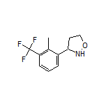 3-[2-Methyl-3-(trifluoromethyl)phenyl]isoxazolidine