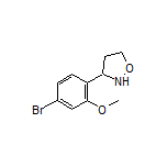 3-(4-Bromo-2-methoxyphenyl)isoxazolidine