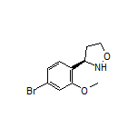(R)-3-(4-Bromo-2-methoxyphenyl)isoxazolidine
