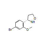 (S)-3-(4-Bromo-2-methoxyphenyl)isoxazolidine