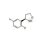 (R)-3-(2-Fluoro-5-iodophenyl)isoxazolidine