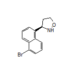 (R)-3-(5-Bromo-1-naphthyl)isoxazolidine