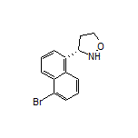 (S)-3-(5-Bromo-1-naphthyl)isoxazolidine