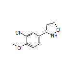 3-(3-Chloro-4-methoxyphenyl)isoxazolidine