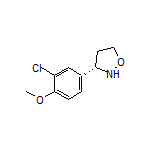 (S)-3-(3-Chloro-4-methoxyphenyl)isoxazolidine