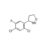 3-(2,4-Dichloro-5-fluorophenyl)isoxazolidine