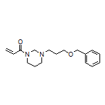 1-[3-[3-(Benzyloxy)propyl]tetrahydropyrimidin-1(2H)-yl]prop-2-en-1-one
