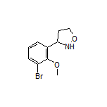 3-(3-Bromo-2-methoxyphenyl)isoxazolidine