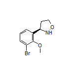 (R)-3-(3-Bromo-2-methoxyphenyl)isoxazolidine