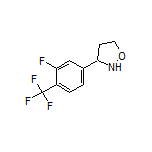 3-[3-Fluoro-4-(trifluoromethyl)phenyl]isoxazolidine