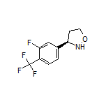 (R)-3-[3-Fluoro-4-(trifluoromethyl)phenyl]isoxazolidine