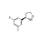 (R)-3-(3-Fluoro-5-methylphenyl)isoxazolidine