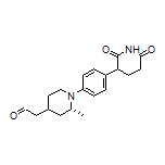2-[(2R)-1-[4-(2,6-Dioxo-3-piperidyl)phenyl]-2-methyl-4-piperidyl]acetaldehyde