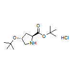 tert-Butyl (2S,4R)-4-(tert-Butoxy)pyrrolidine-2-carboxylate Hydrochloride