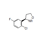 (R)-3-(2-Chloro-5-fluorophenyl)isoxazolidine