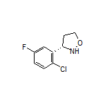 (S)-3-(2-Chloro-5-fluorophenyl)isoxazolidine