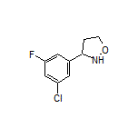 3-(3-Chloro-5-fluorophenyl)isoxazolidine