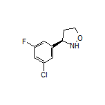 (R)-3-(3-Chloro-5-fluorophenyl)isoxazolidine