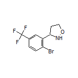 3-[2-Bromo-5-(trifluoromethyl)phenyl]isoxazolidine