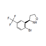 (R)-3-[2-Bromo-5-(trifluoromethyl)phenyl]isoxazolidine