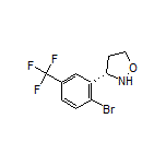 (S)-3-[2-Bromo-5-(trifluoromethyl)phenyl]isoxazolidine