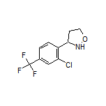 3-[2-Chloro-4-(trifluoromethyl)phenyl]isoxazolidine