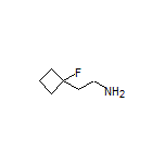 2-(1-Fluorocyclobutyl)ethanamine