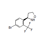 (R)-3-[4-Bromo-2-(trifluoromethyl)phenyl]isoxazolidine