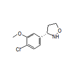 (S)-3-(4-Chloro-3-methoxyphenyl)isoxazolidine