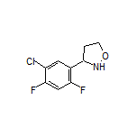 3-(5-Chloro-2,4-difluorophenyl)isoxazolidine