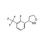 3-[2-Fluoro-3-(trifluoromethyl)phenyl]isoxazolidine