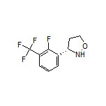 (S)-3-[2-Fluoro-3-(trifluoromethyl)phenyl]isoxazolidine