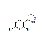 3-(2,4-Dibromophenyl)isoxazolidine