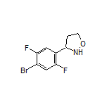 3-(4-Bromo-2,5-difluorophenyl)isoxazolidine